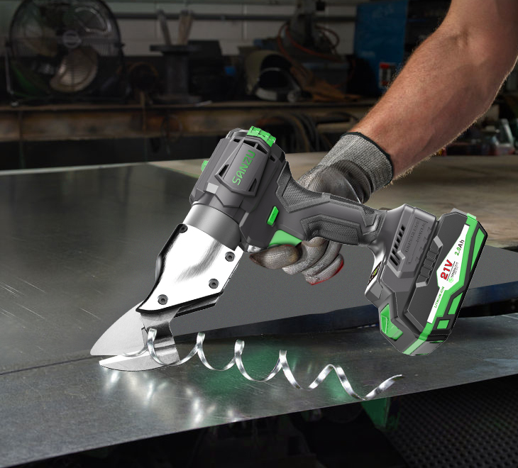 Bürstenlose Metallschere